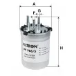 Filtre à carburant FILTRON [PP 986/5]