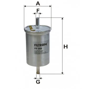 FILTRON PP 989 - Filtre à carburant