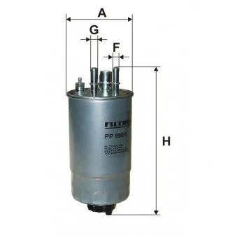 Filtre à carburant FILTRON OEM BSG 65-130-008