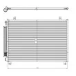 Condenseur, climatisation NRF [350461]