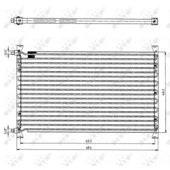 NRF 35063M - Condenseur, climatisation