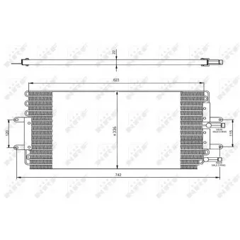 Condenseur, climatisation NISSENS 94750