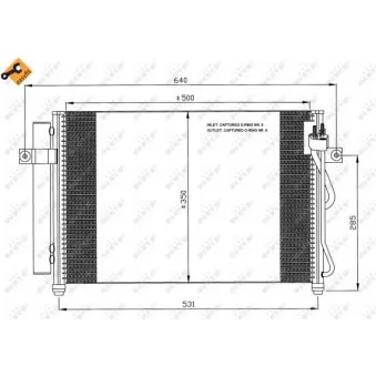 NRF 35630 - Condenseur, climatisation