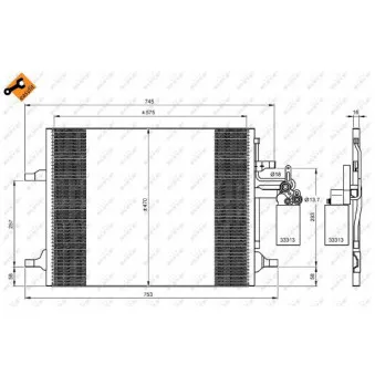 NRF 35930 - Condenseur, climatisation
