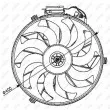Ventilateur, refroidissement du moteur NRF [47028]