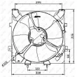 NRF 47041 - Ventilateur, refroidissement du moteur