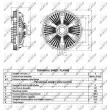 NRF 49500 - Embrayage, ventilateur de radiateur