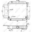 Radiateur, refroidissement du moteur NRF [504067]