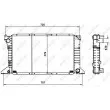 NRF 517373 - Radiateur, refroidissement du moteur