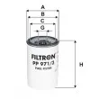 Filtre à carburant FILTRON [PP 971/3]