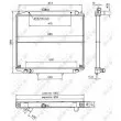 Radiateur, refroidissement du moteur NRF [52238]