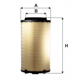 Filtre à air FILTRON AM 462/2 pour MAN TGX 26,580 - 581cv