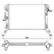 NRF 53027 - Radiateur, refroidissement du moteur