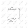 NRF 53571 - Radiateur, refroidissement du moteur