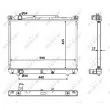 NRF 53916 - Radiateur, refroidissement du moteur