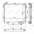 NRF 53923 - Radiateur, refroidissement du moteur