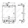 NRF 53927 - Radiateur, refroidissement du moteur