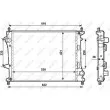 NRF 53987 - Radiateur, refroidissement du moteur