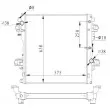 NRF 550018 - Radiateur, refroidissement du moteur