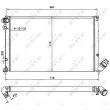 NRF 58021 - Radiateur, refroidissement du moteur