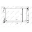NRF 59084 - Radiateur, refroidissement du moteur