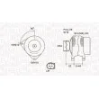 MAGNETI MARELLI 063731970010 - Alternateur