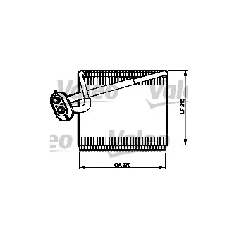 VALEO 515142 - Évaporateur climatisation