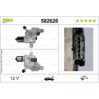 Moteur d'essuie-glace VALEO 582626