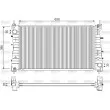 Radiateur, refroidissement du moteur VALEO [733203]