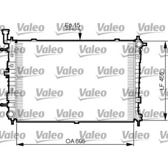 Radiateur, refroidissement du moteur VALEO OEM 253102H050
