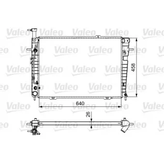 VALEO 735543 - Radiateur, refroidissement du moteur