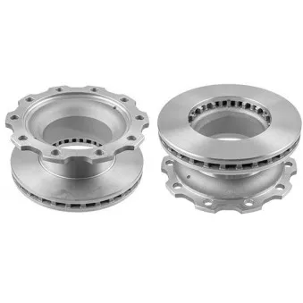 Jeu de 2 disques de frein avant TRW DF5024S