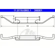 Ressort, étrier de frein ATE [11.8116-0083.1]