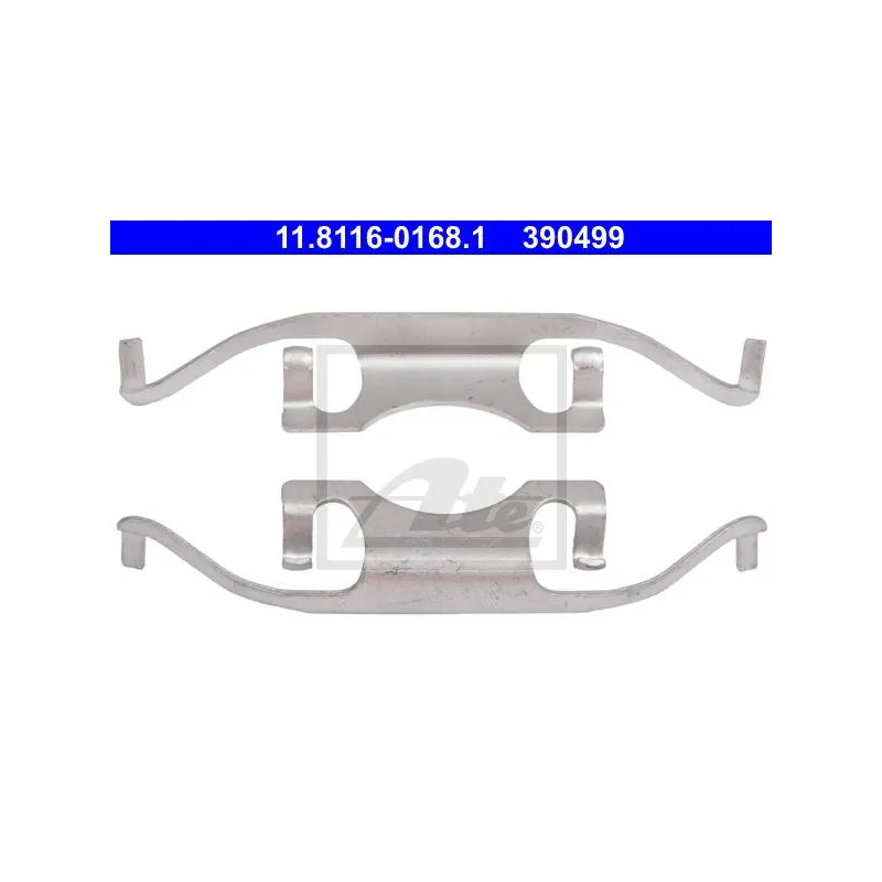 Ressort, étrier de frein ATE 11.8116-0168.1 - Visuel 2