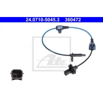 Capteur, vitesse de roue ATE OEM 57475T0GA01