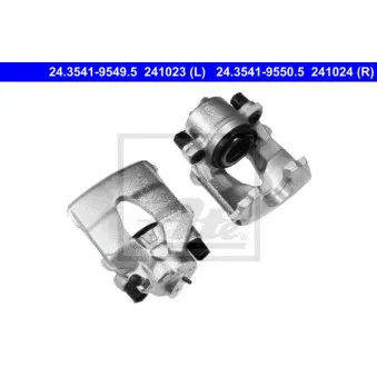 Étrier de frein ATE 24.3541-9549.5 pour VOLKSWAGEN GOLF 1.6 TDI - 90cv