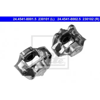 Étrier de frein ATE 24.4541-8002.5 pour VOLKSWAGEN TRANSPORTER - COMBI 1.6 D - 50cv