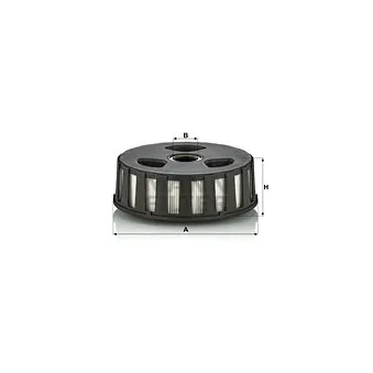 Filtre, ventilation du carter-moteur MANN-FILTER C 18 016