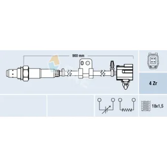 Sonde lambda FAE OEM L81318861B