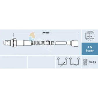 Sonde lambda FAE OEM 8946506200