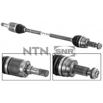 SNR DK80.007 - Arbre de transmission