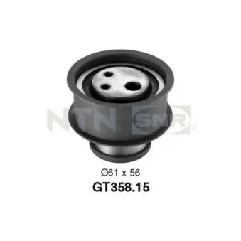 SNR GT358.15 - Poulie-tendeur, courroie crantée