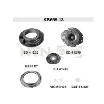 Kit coupelle de suspension SNR KB655.13