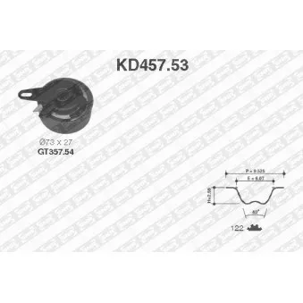 Kit de distribution SNR KD457.53