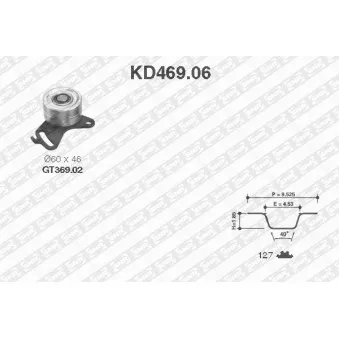 SNR KD469.06 - Kit de distribution
