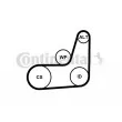 CONTITECH 6PK1019 ELAST T2 - Jeu de courroies trapézoïdales à nervures