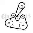 CONTITECH 6PK1502 EXTRA K1 - Jeu de courroies trapézoïdales à nervures