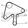 CONTITECH CT1136K1 - Kit de distribution