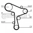 CONTITECH CT1168WP1 - Pompe à eau + kit de courroie de distribution
