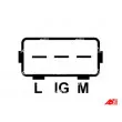 AS-PL A6013SR - Alternateur